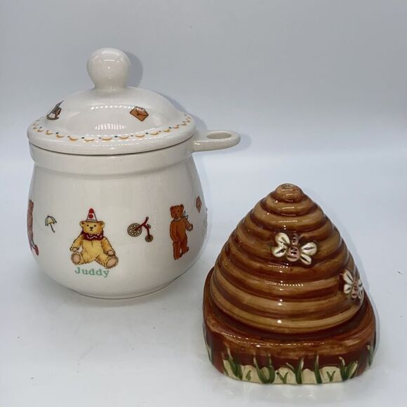 Juddy Honey Pot and Shaker Lot of 2 Collectibles - Picture 3 of 10